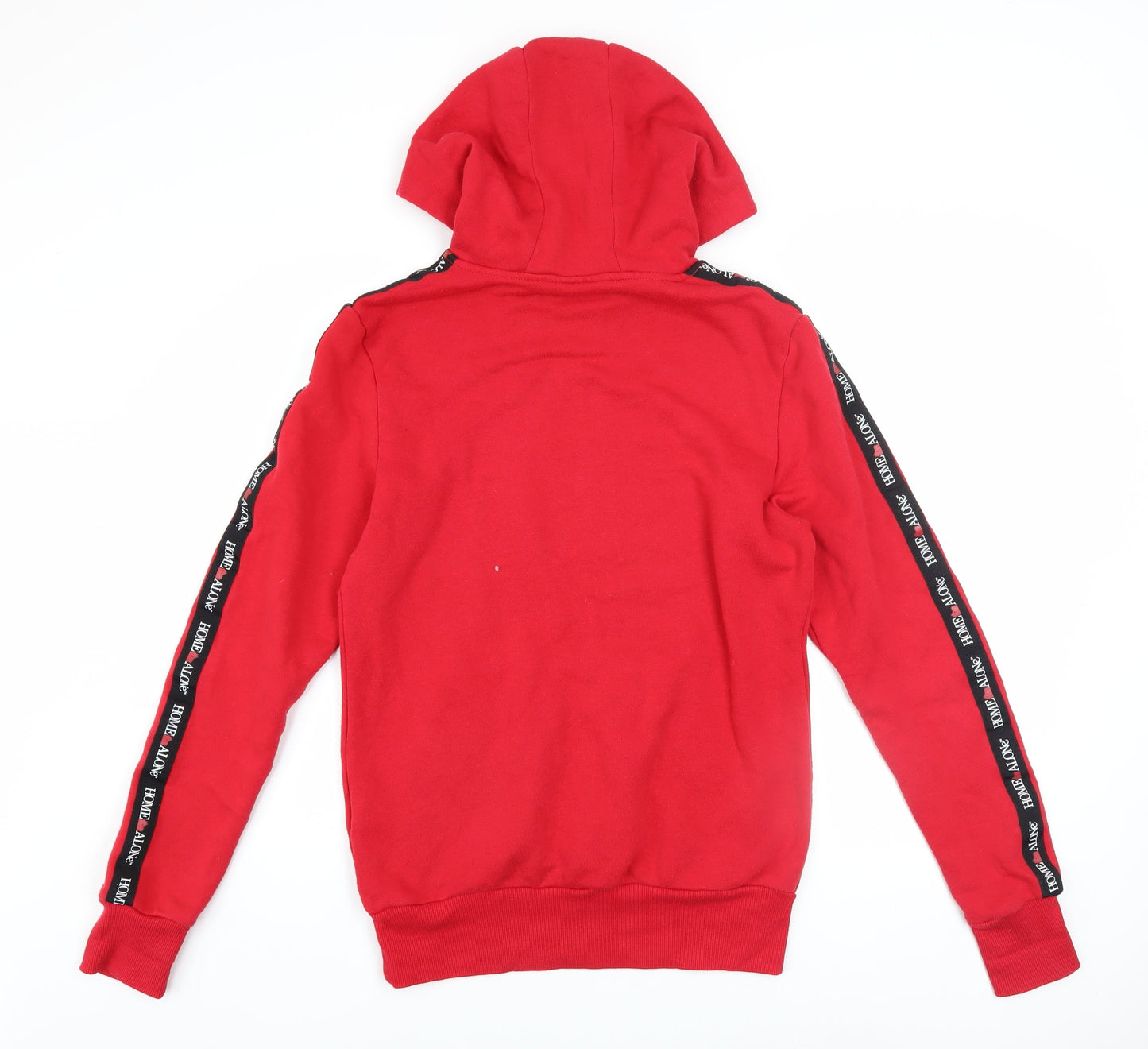 Home Alone Red Men's Pullover Hoodie S Graphic Logo Fleece