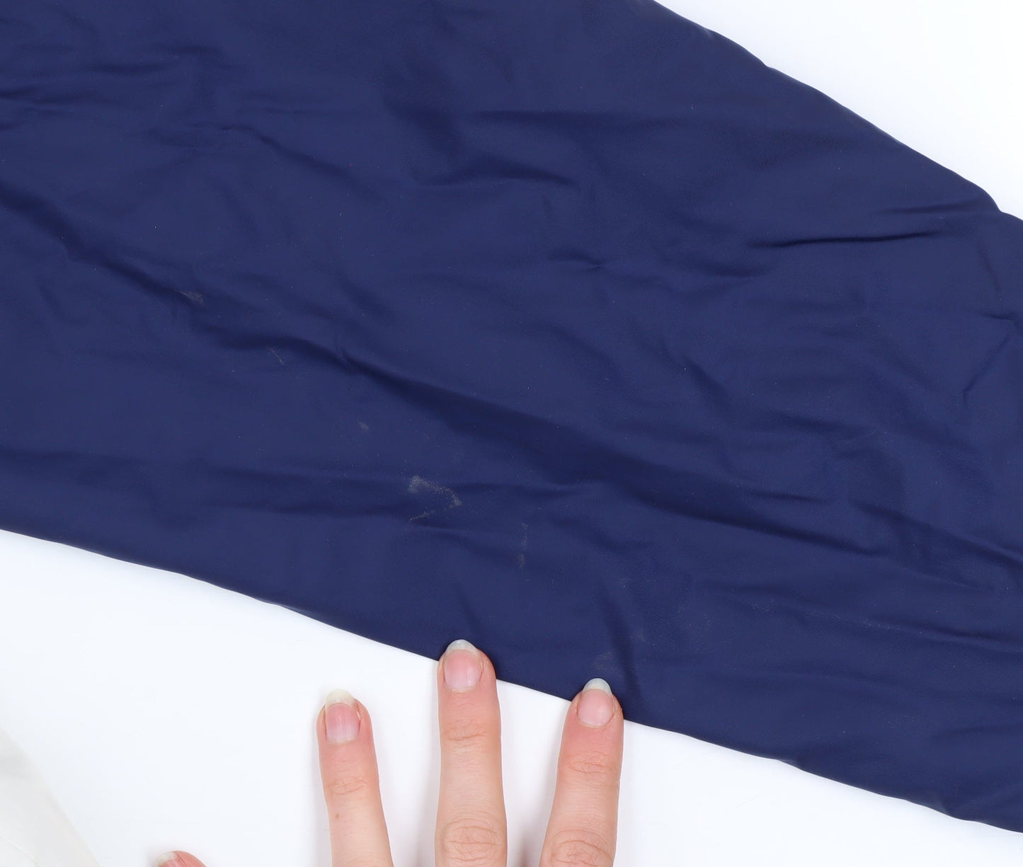 Nike Men's Black Blue White Hooded Windbreaker Jacket Size S