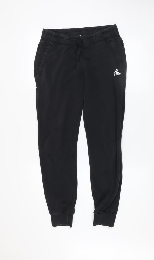 adidas Men's Black Jogger Trousers Size S Regular Fit Activewear