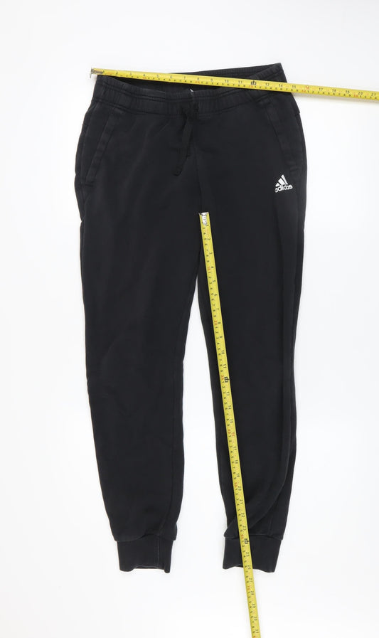 adidas Men's Black Jogger Trousers Size S Regular Fit Activewear
