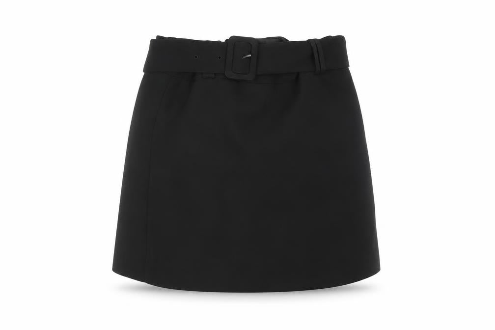 Stradivarius Women’s Black Size 10 Short High Rise Pencil Skirt