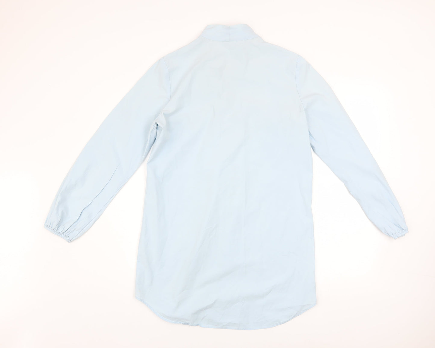 Vero Moda Aware Women's Light Blue Long Sleeve Cotton Button-Up Shirt Size S
