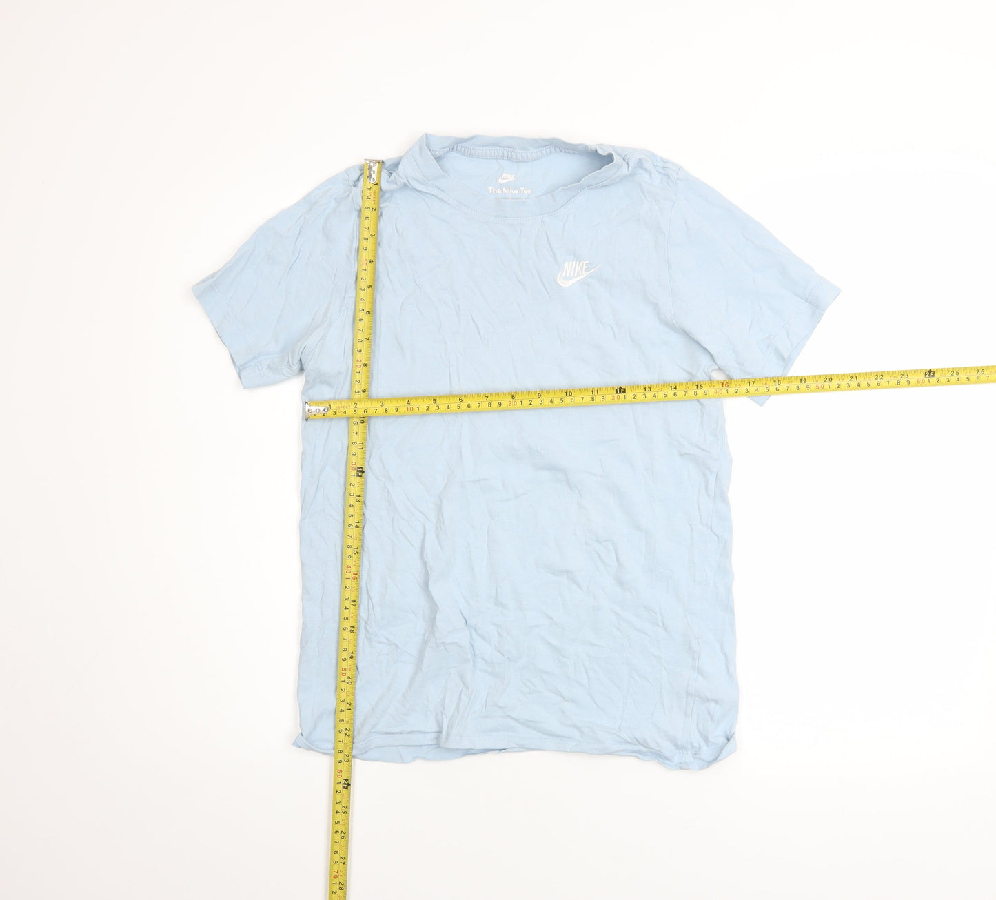 Nike Boys Blue XL Basic Jersey Cotton Crew Neck T-Shirt