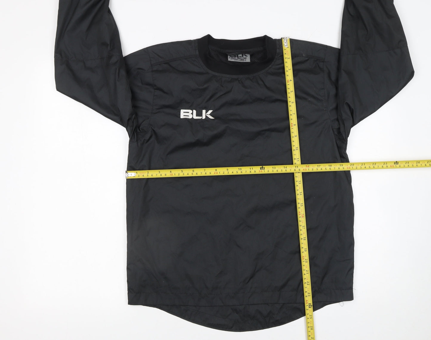 BLK Boys Black 12 Years Pullover Sports Sweatshirt Crew Neck