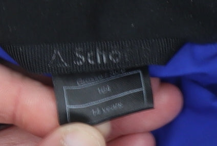 Schöffel Boys Blue Ski Jacket 14 Years Waterproof Hooded Winter Coat