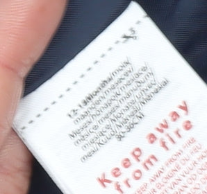 Disney Boys Blue Mickey Mouse Hooded Puffer Waistcoat 12-18 Months