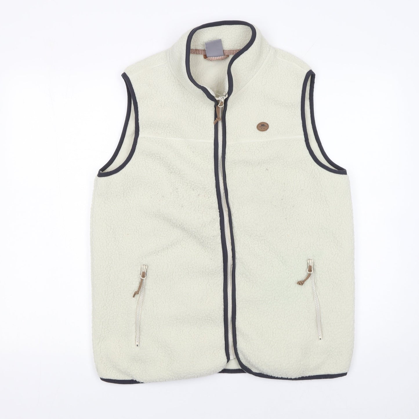 Trespass Women’s Ivory Fleece Waistcoat XL Zip Pockets Outdoor