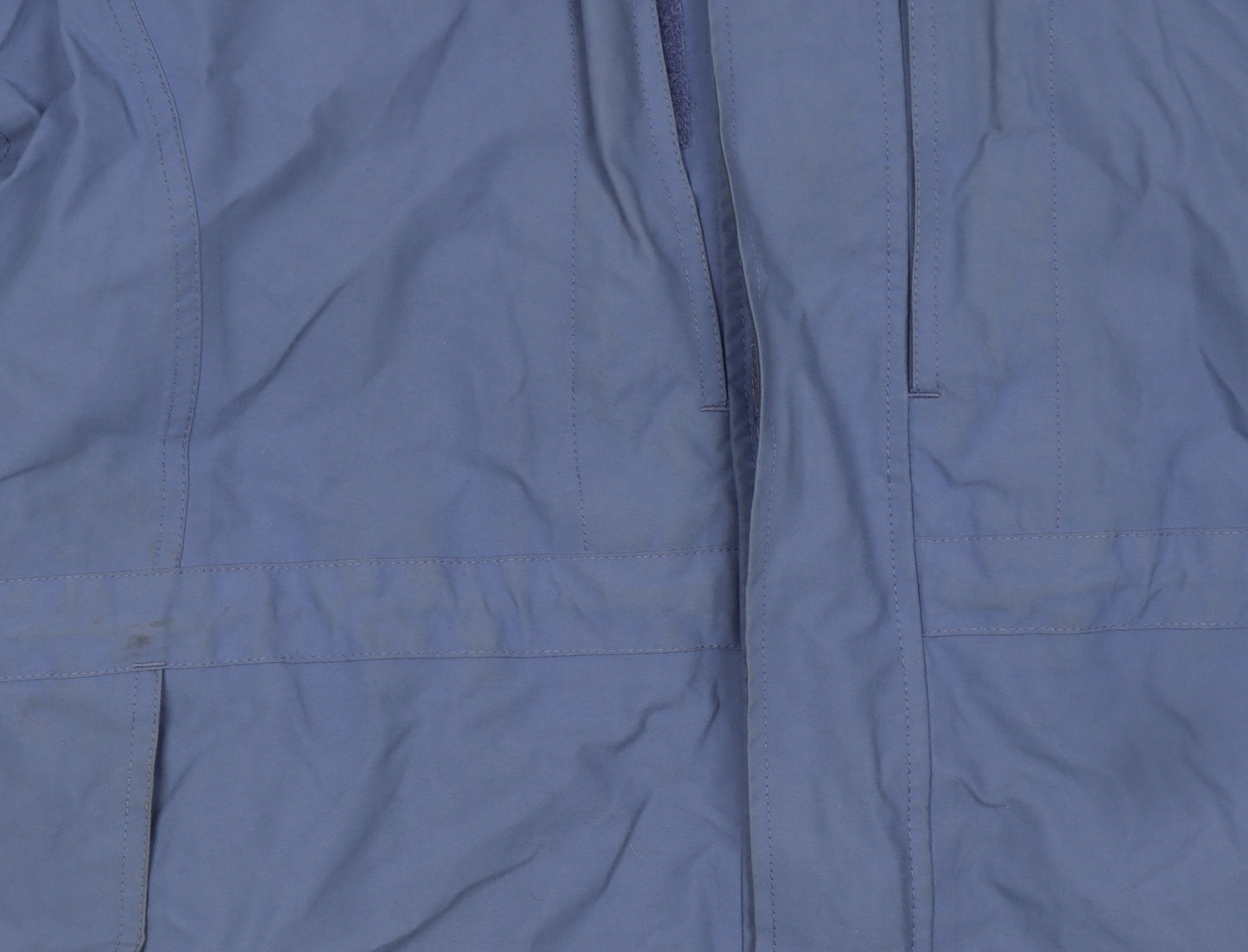 Berghaus Women Blue Waterproof Hooded Parka Jacket Size 12