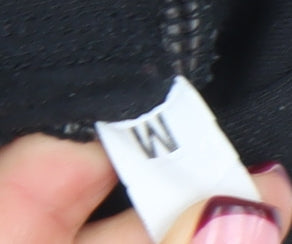 Money Boys Black Pullover Hoodie Medium Cotton Blend Logo Print