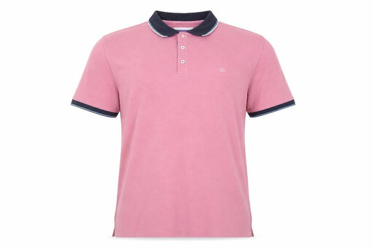 Marco Capelli Men's Pink 2XL Polo Shirt Cotton Blend Casual