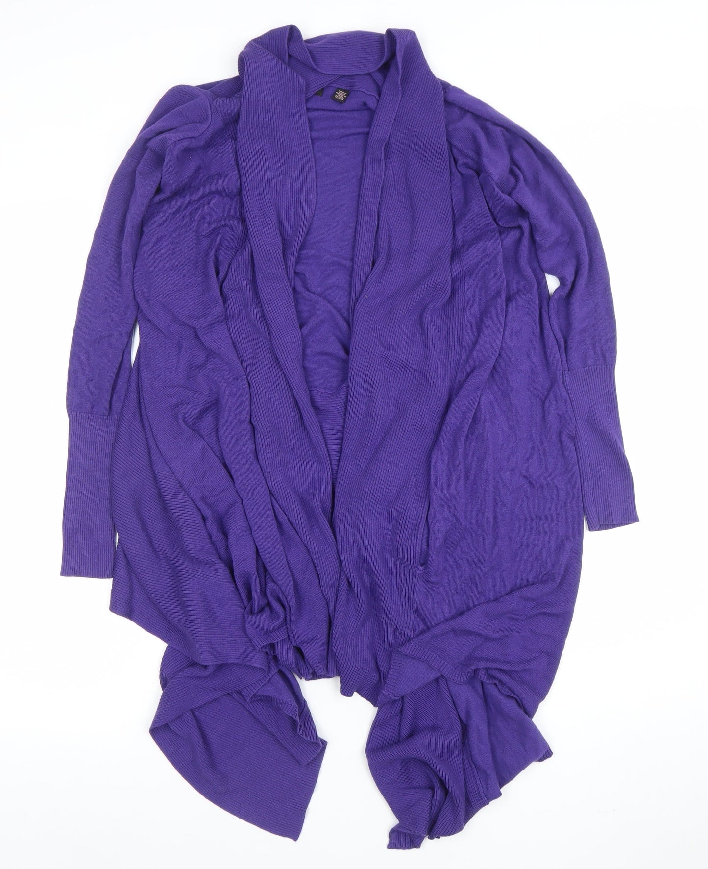 Ted Baker Womens Purple Knit Open Cardigan Size S