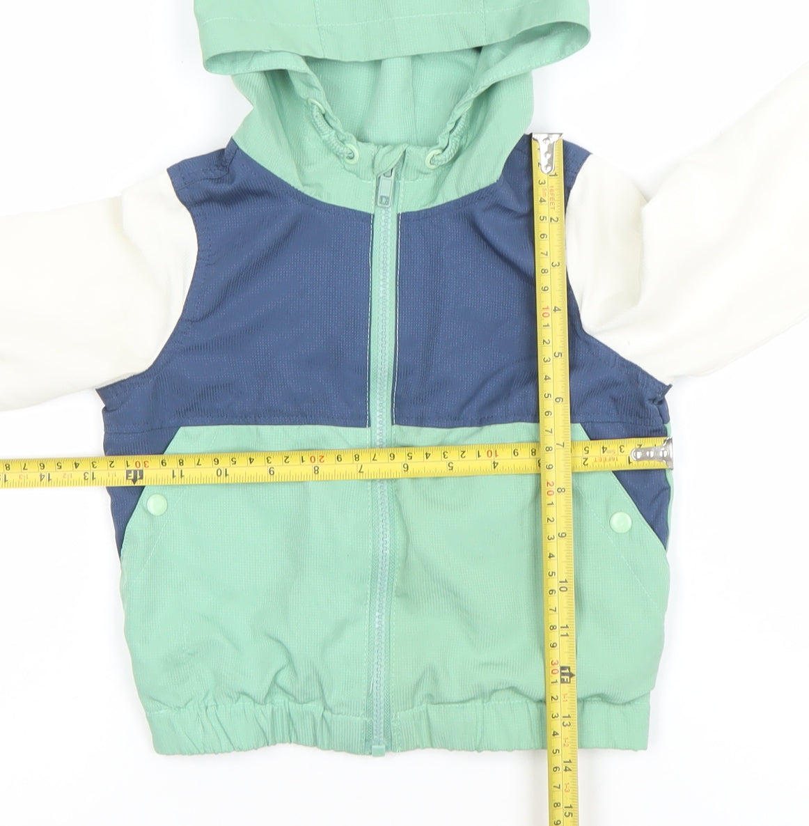 Novogratz Boys Multicoloured 2-3 Years Hooded Windbreaker Jacket