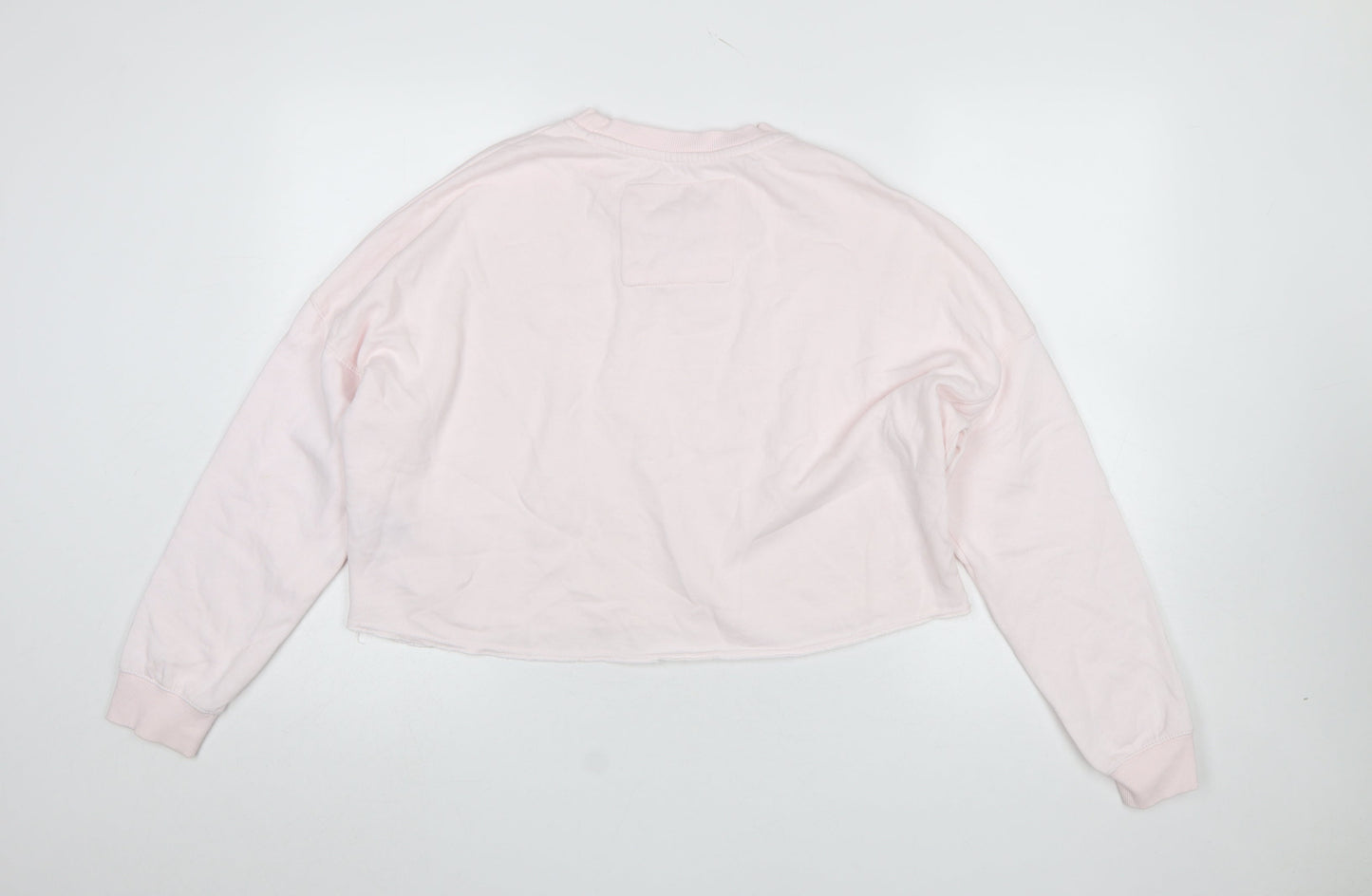 River Island Women Pink Relaxed Pullover Sweatshirt Size S
