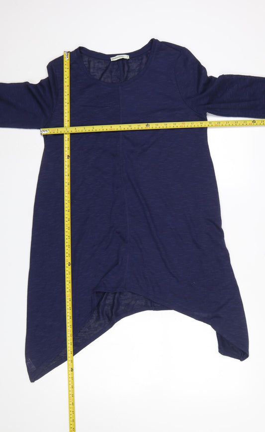 Woolworths Women’s Blue Medium Tunic Jumper Long Sleeve Relaxed Fit