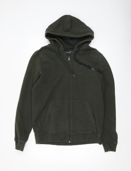Under Armour Men’s Green Full Zip ColdGear Hoodie M Fleece Sportswear