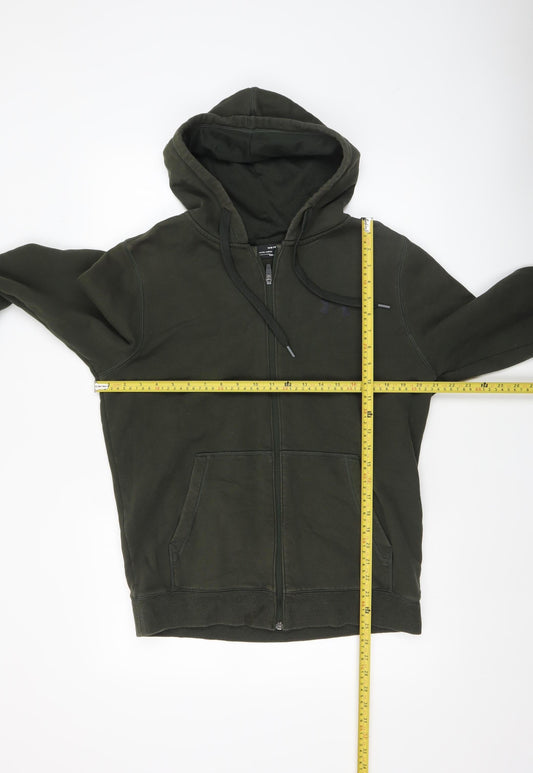Under Armour Men’s Green Full Zip ColdGear Hoodie M Fleece Sportswear