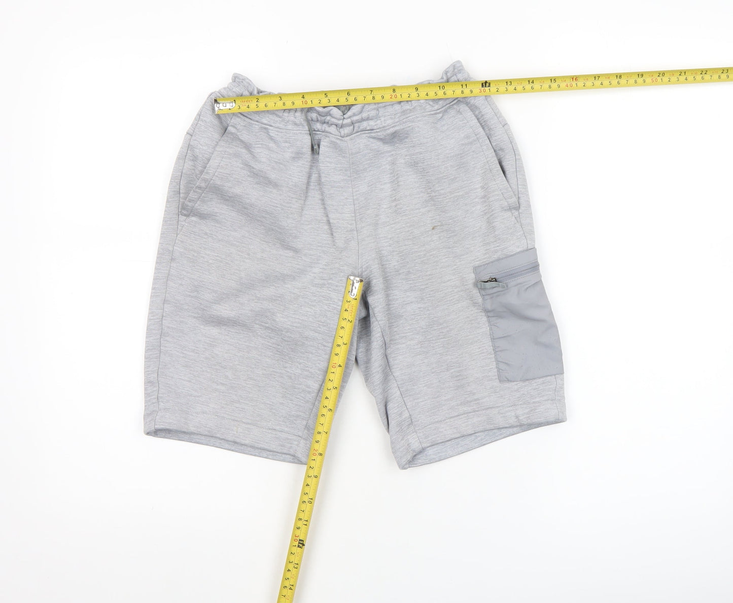 The North Face Boys Grey Sweat Shorts Size 12 Years Regular Fit