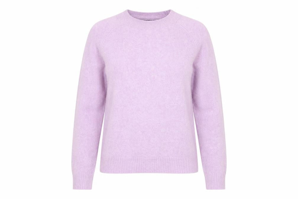 Vero Moda Women’s Purple Crew Neck Long Sleeve Pullover Jumper XS