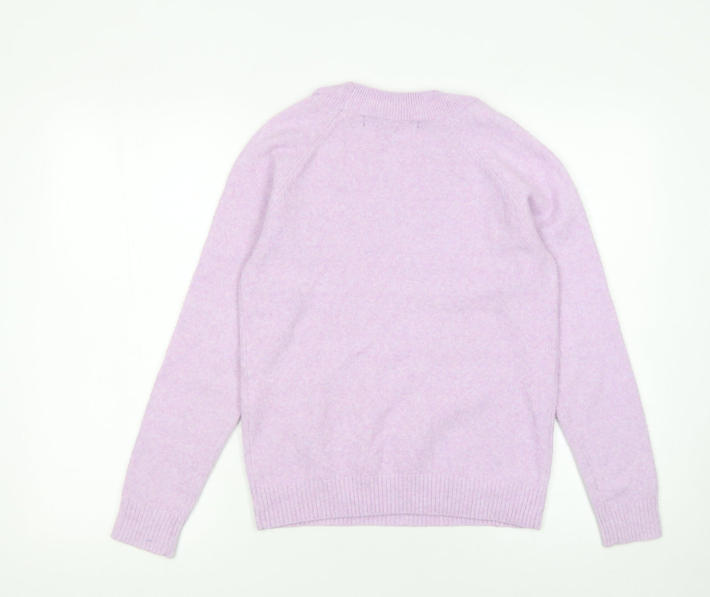 Vero Moda Women’s Purple Crew Neck Long Sleeve Pullover Jumper XS