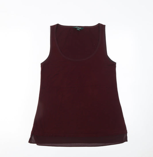 Lauren Ralph Lauren Women's Red Sleeveless Tank Top XS