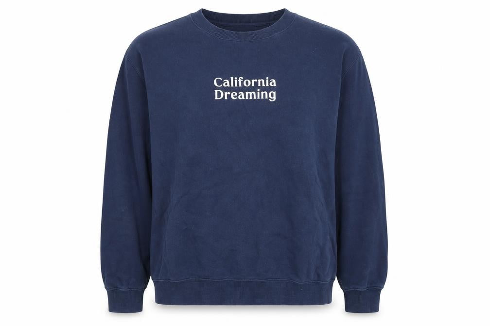 Cotton On Women Navy Blue California Dreaming Sweatshirt M