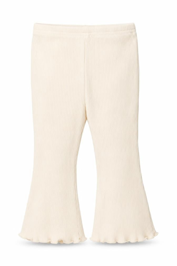 SHEIN Unisex Baby Beige Ribbed Leggings 12-18 Months Cotton Stretch