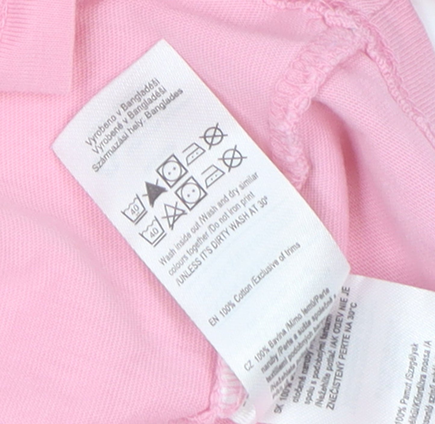 F&F Women’s Pink Ibiza Graphic T-Shirt Size M Casual Summer Top