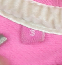 Henleys Womens Pink Pullover Hoodie Size 3 Cotton Blend Casual