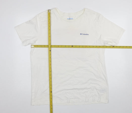 Columbia Men's White XL Graphic Outdoor Cotton T-Shirt