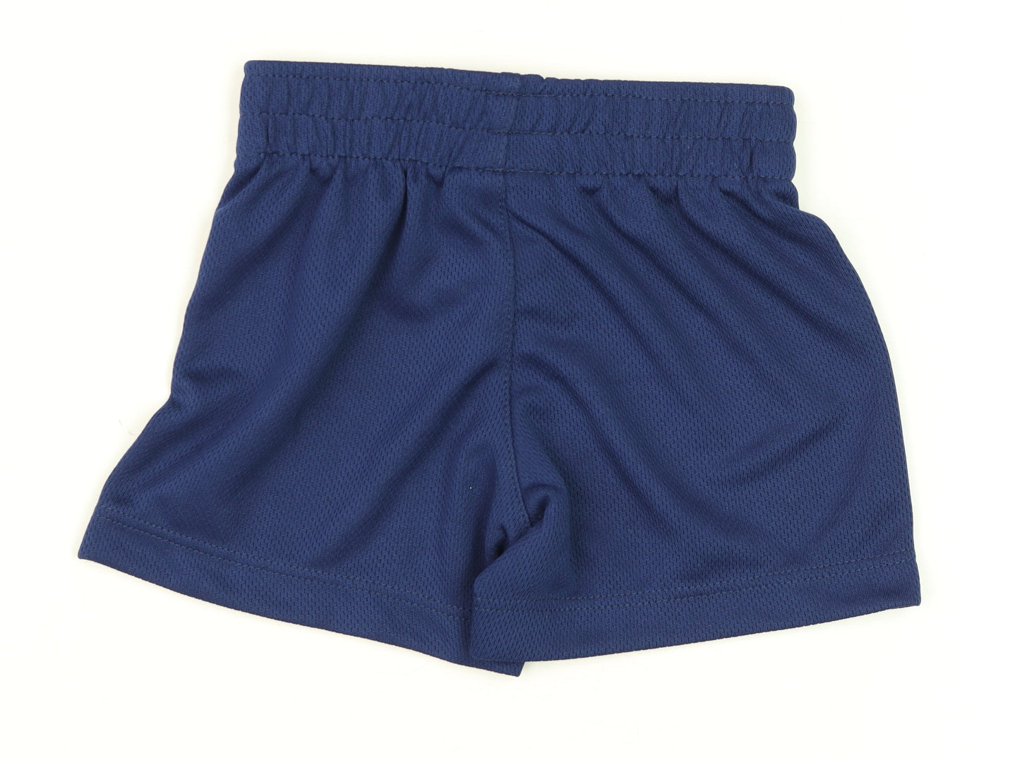 Nike Blue Mesh Unisex Baby Shorts 3-6 Months Elastic Waist Activewear
