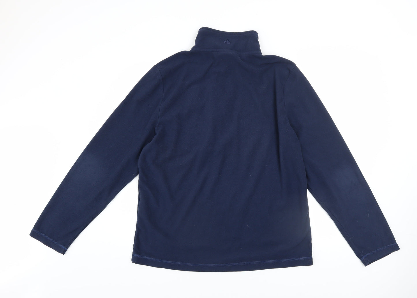 Craghoppers Men's Blue Fleece Half Zip Sweatshirt Size M Outdoor Pullover