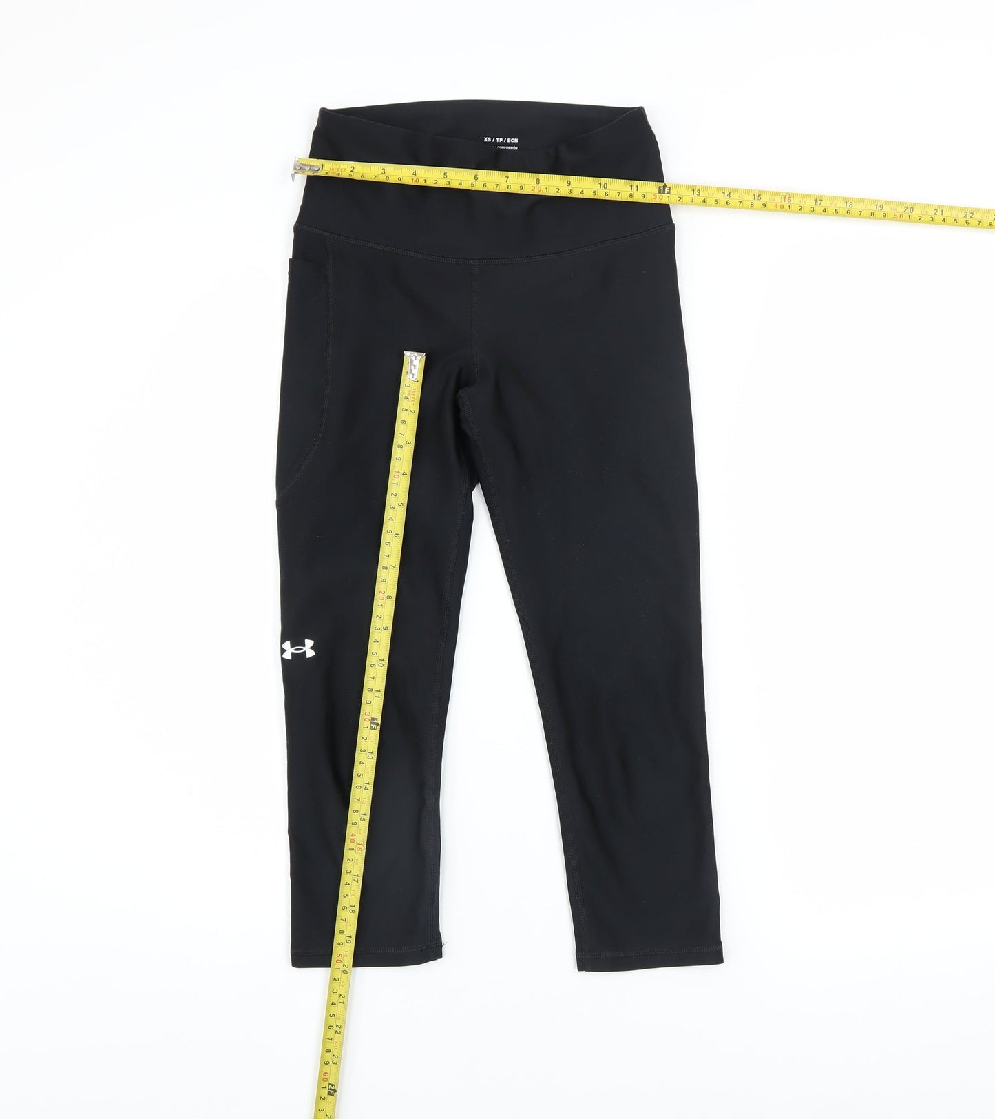 Under Armour Womens Black XS Compression HeatGear Leggings