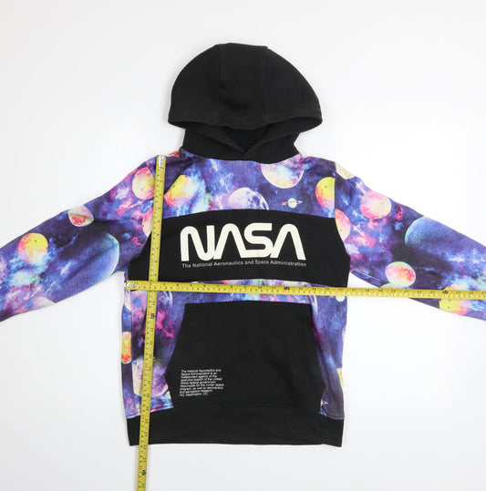 Next Boys Multicoloured NASA Space Pullover Hoodie 12 Years