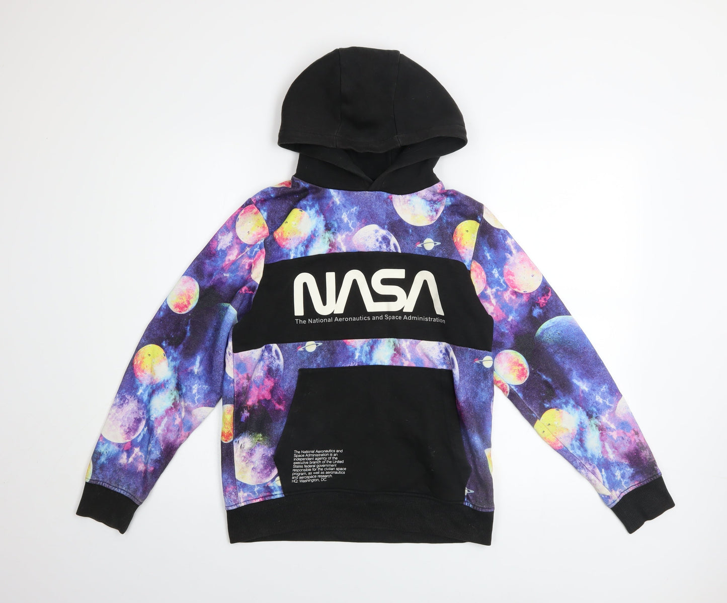 Next Boys Multicoloured NASA Space Pullover Hoodie 12 Years