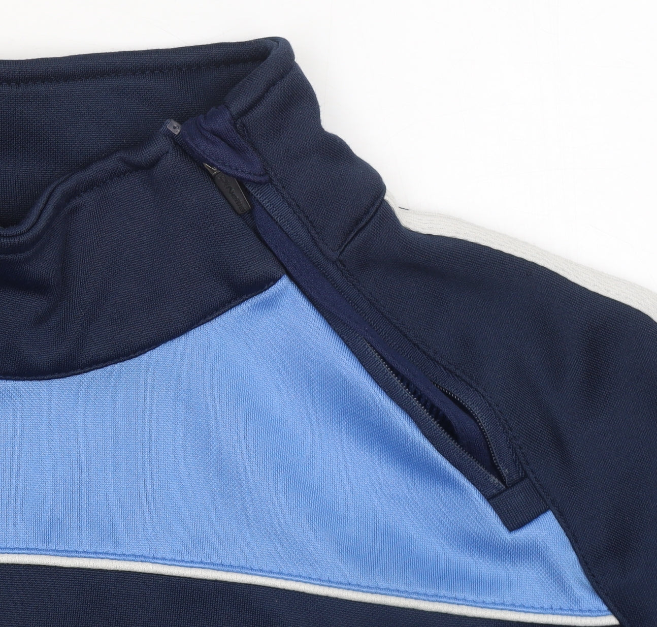 O'Neills Men's Blue 1/4 Zip Pullover Sports Sweatshirt Size L