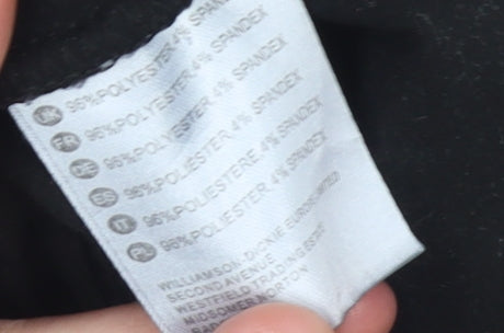 Dickies Men’s Black 2XL Softshell Track Jacket Full Zip Activewear