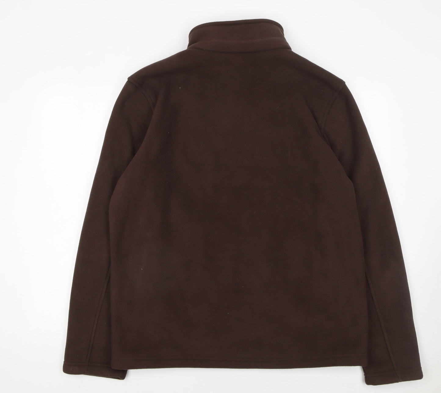 Regatta Men Brown XL Fleece Jacket Full Zip Outdoor Hiking