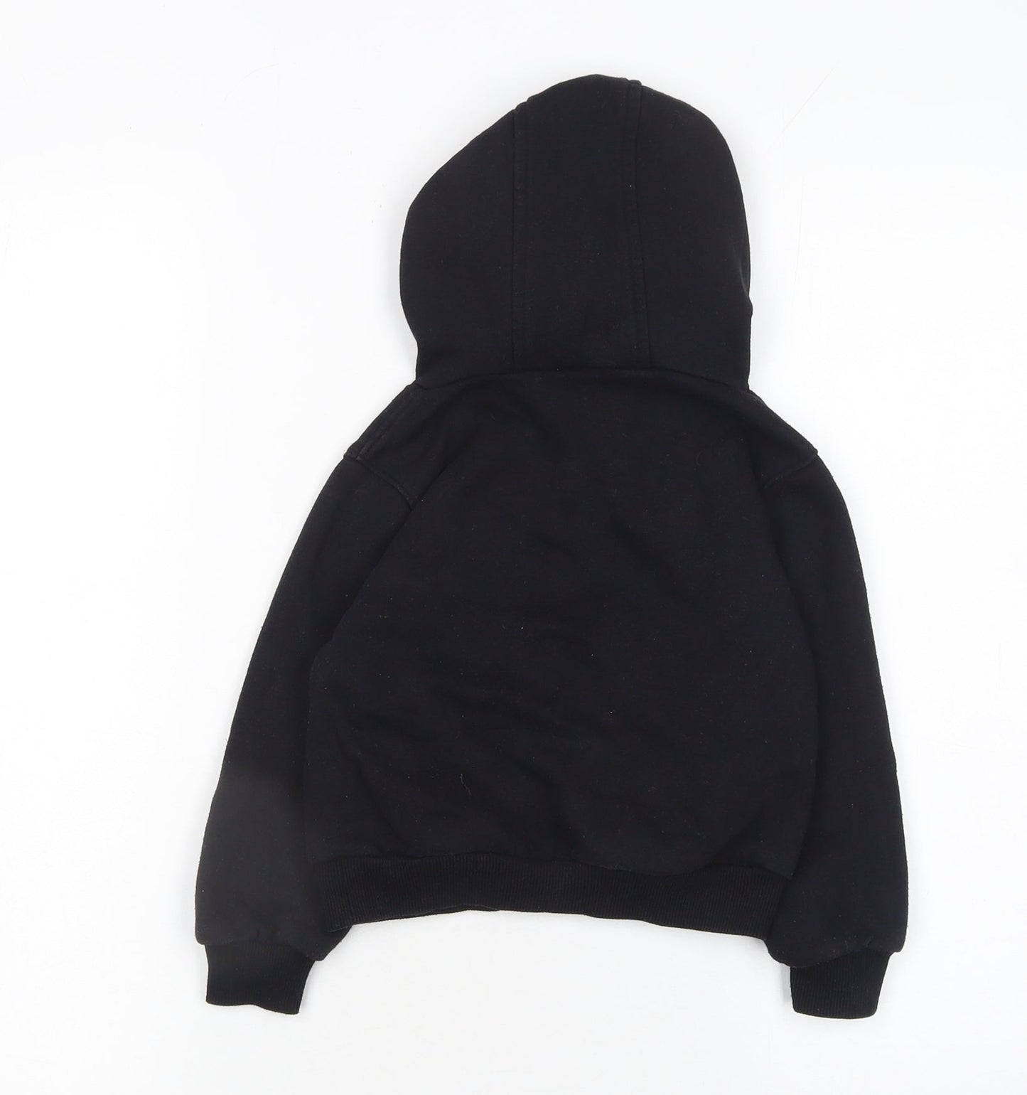 Nike Boys Black Pullover Hoodie 2-3 Years Fleece Graphic Logo Sweatshirt