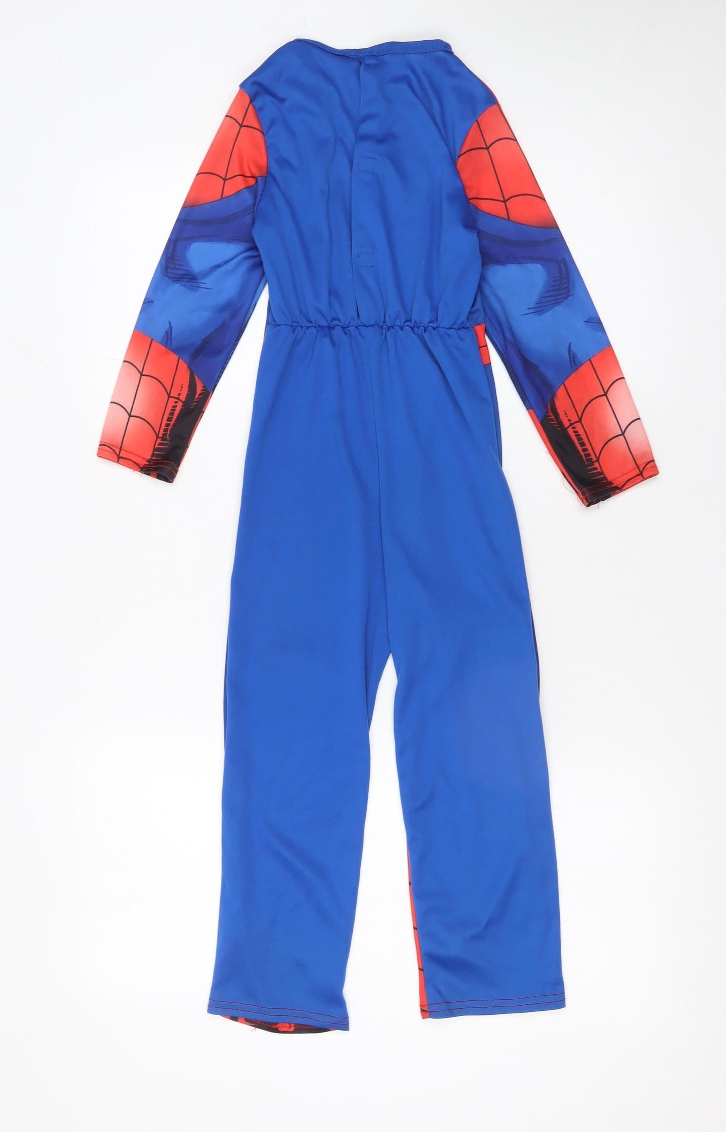 Rubies Boys Blue Red Spider-Man Superhero Catsuit Outfit 5-6 Years