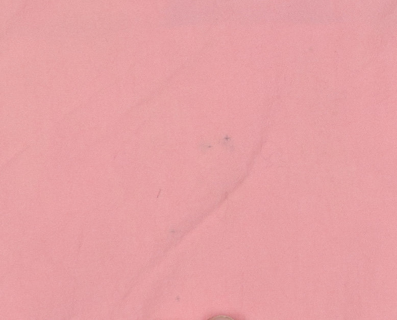 Adidas Women's Pink Logo Windbreaker Jacket UK 8