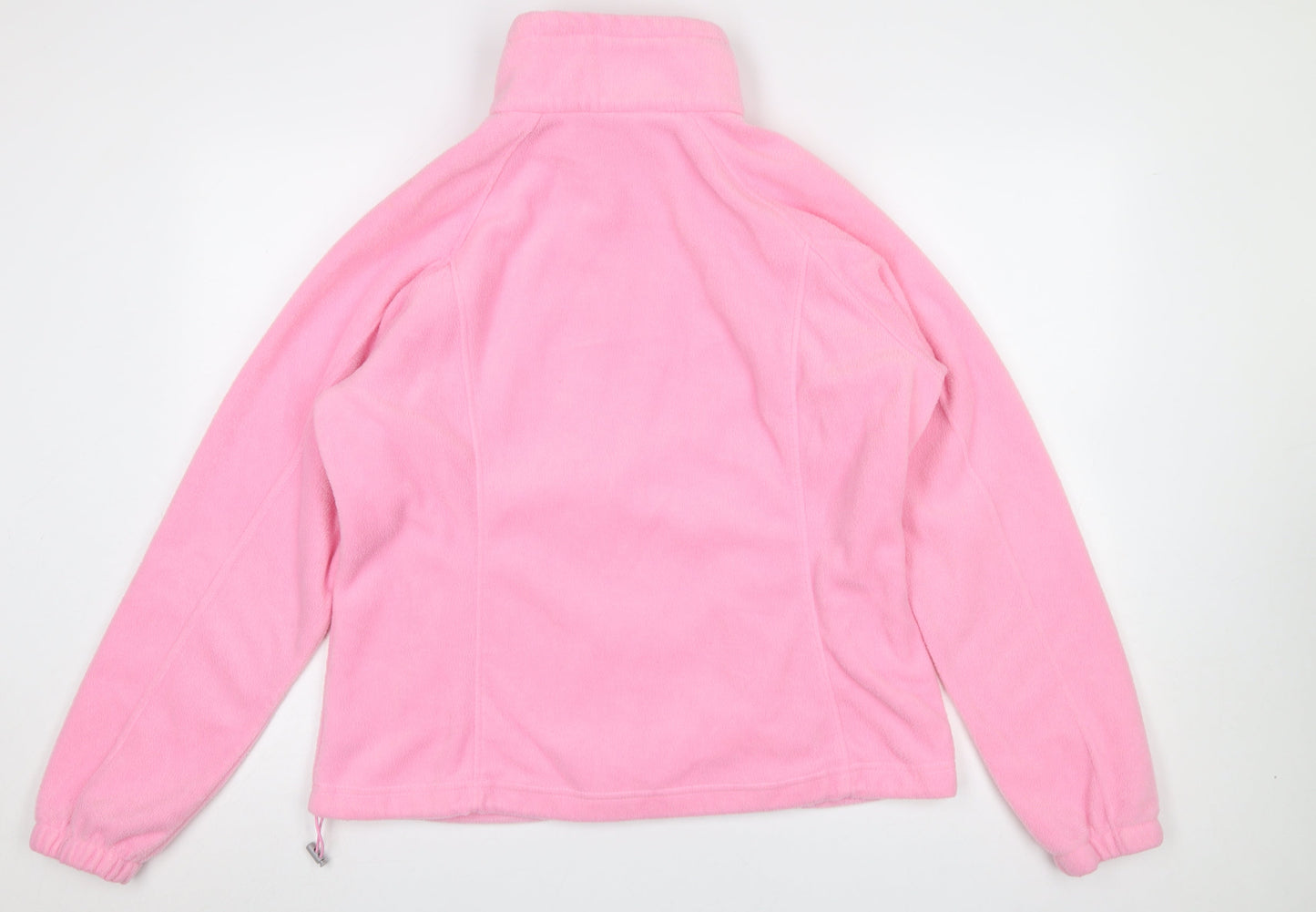 Columbia Women's Pink Fleece Full Zip Jacket XL