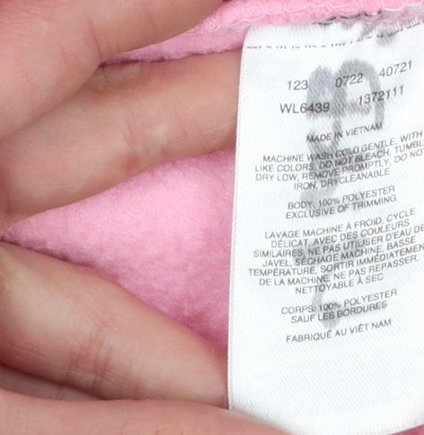 Columbia Women's Pink Fleece Full Zip Jacket XL