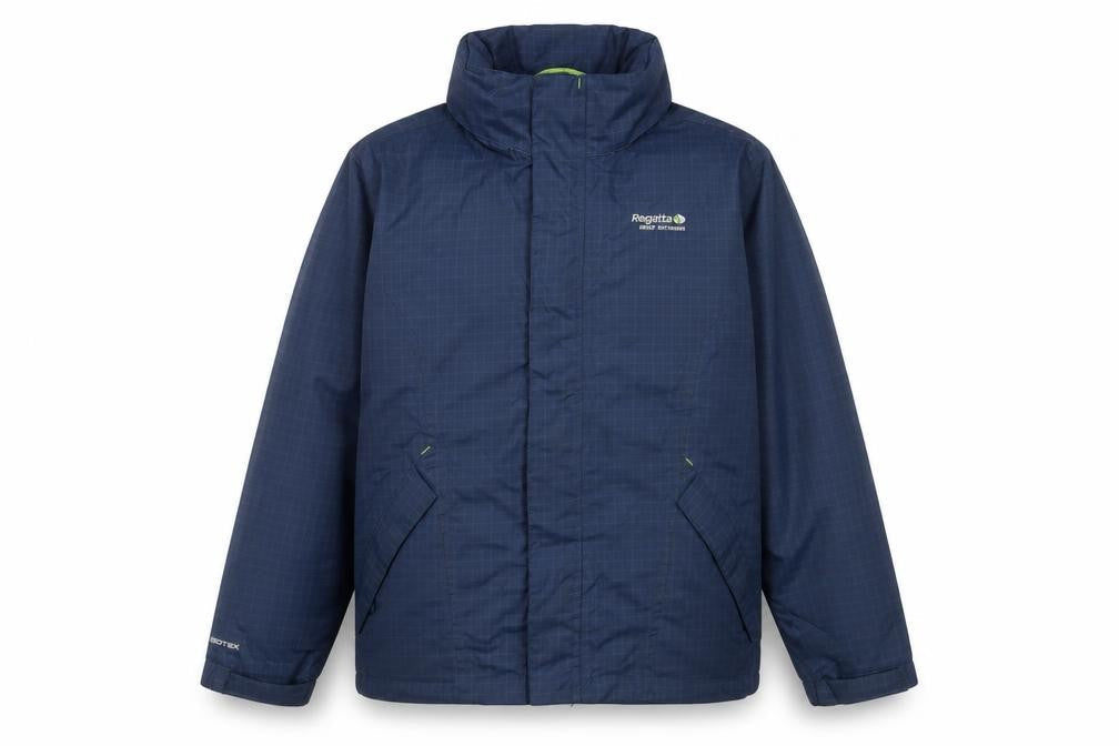 Regatta Boys Blue Waterproof Isotex Rain Coat Jacket 11-12 Years