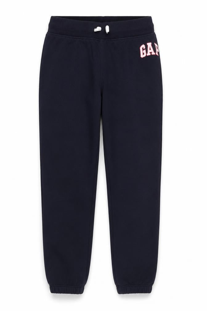 Front view of Gap Kids girls’ blue 8-9 years jogger sweatpants cotton blend