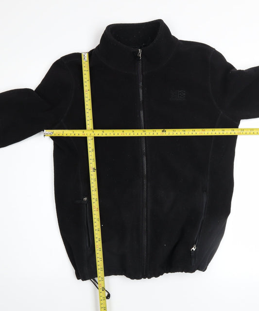 Karrimor Womens Black Full Zip Fleece Jacket UK 10