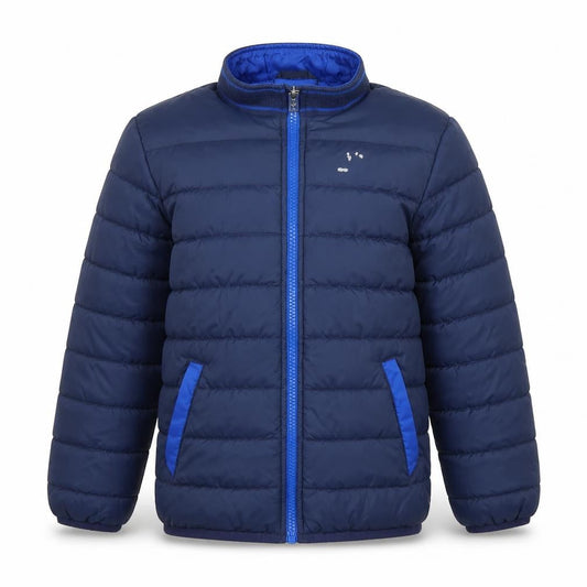 Nike Boys Blue 6-7 Years Puffer Jacket Lightweight Winter Coat