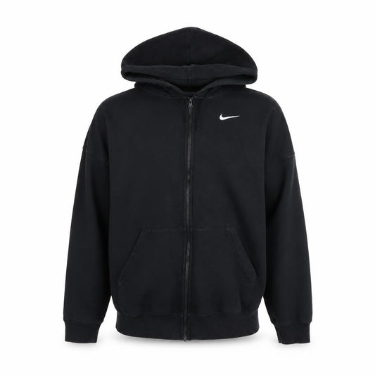 Nike Men's Black Full Zip Hoodie Size S Fleece Sweatshirt