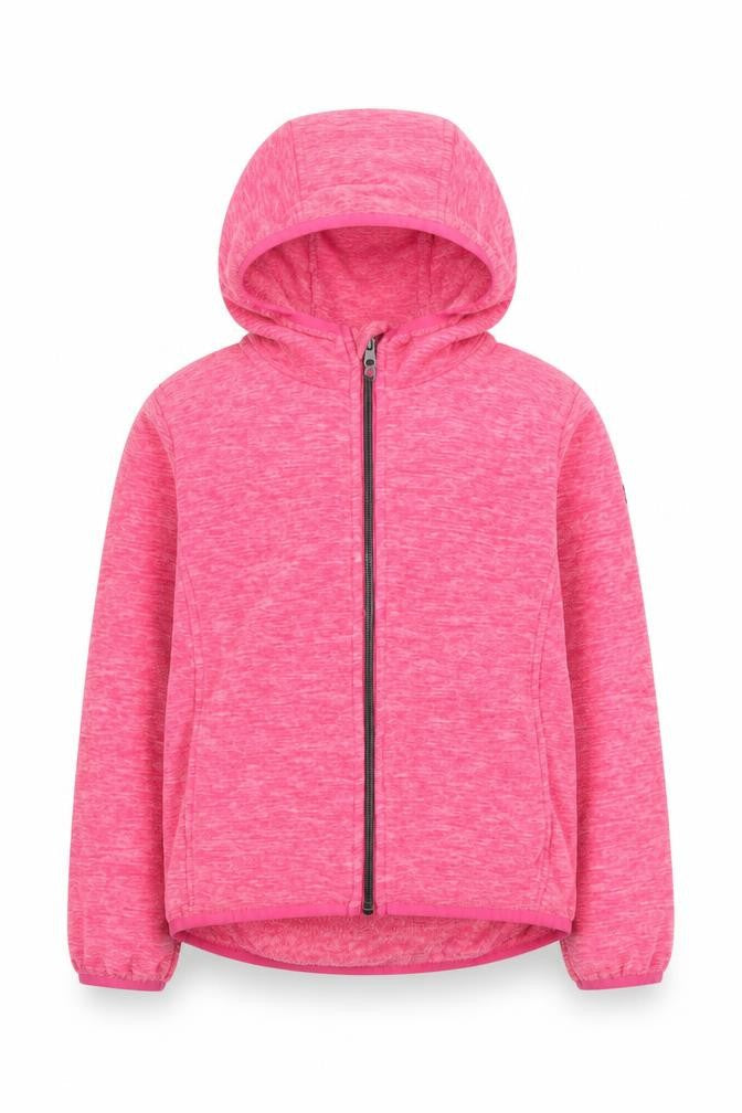 Killtec Girls Pink Full Zip Fleece Hoodie 7-8 Years