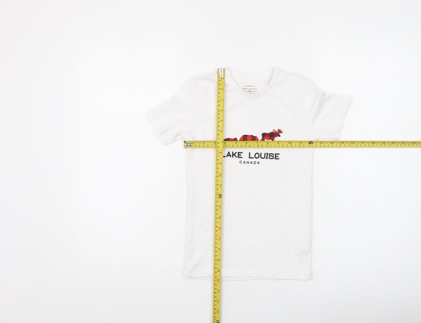 Rocky Mountain Boys White Animal Print T-Shirt 4-5 Years