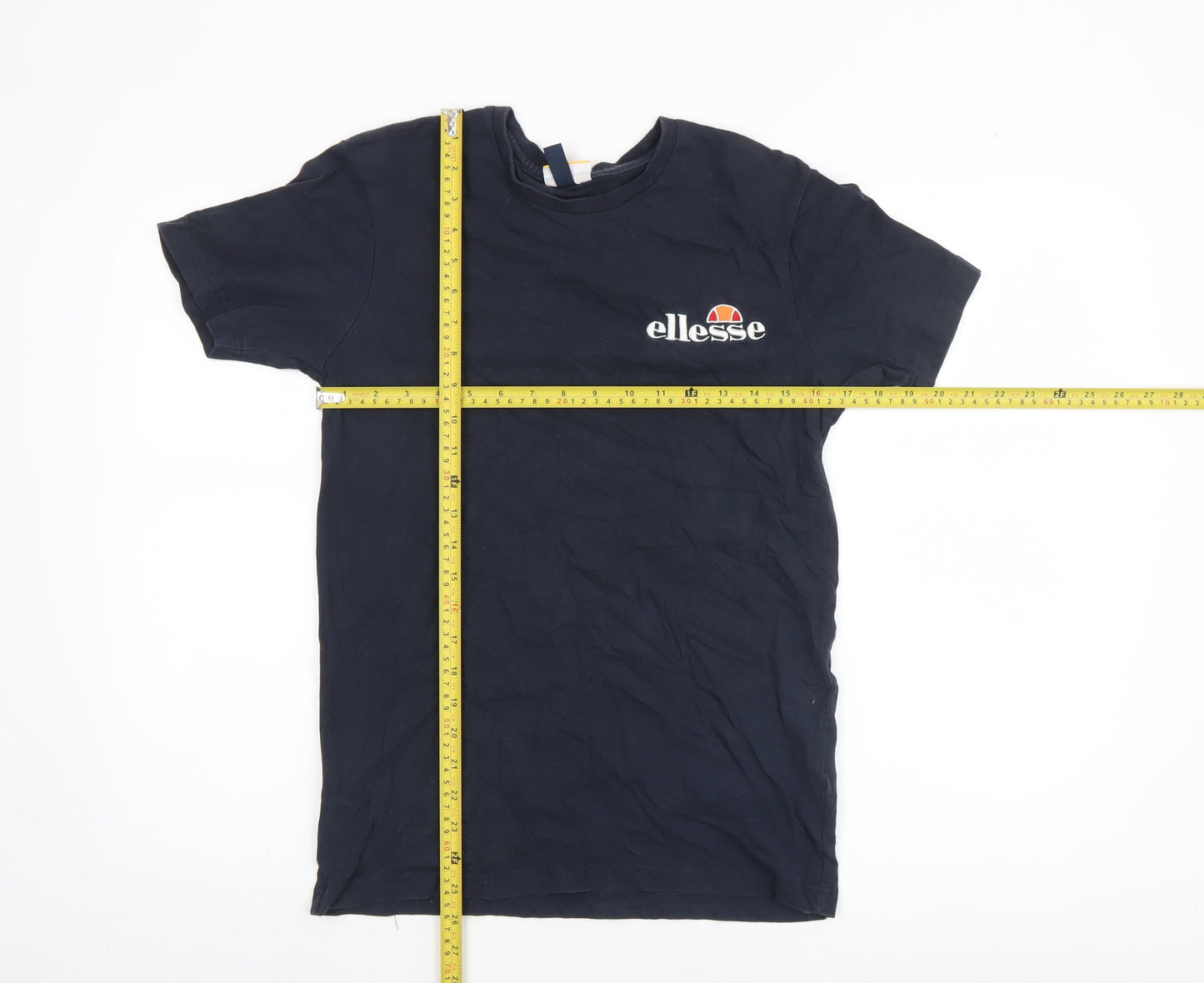 Ellesse Men's Blue XS Crew Neck Cotton Short Sleeve T-Shirt